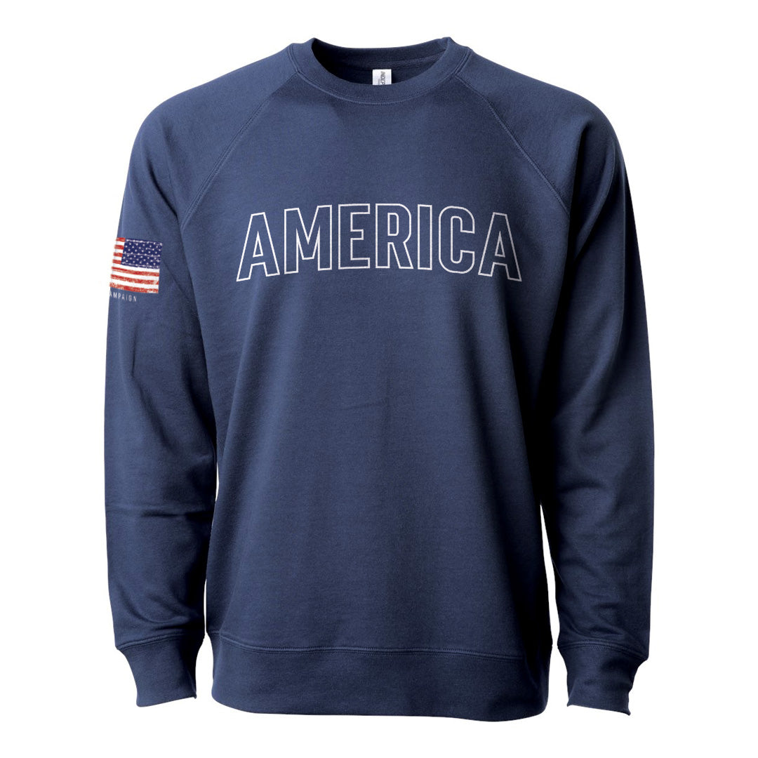 AMERICA - TEE & SWEATSHIRT
