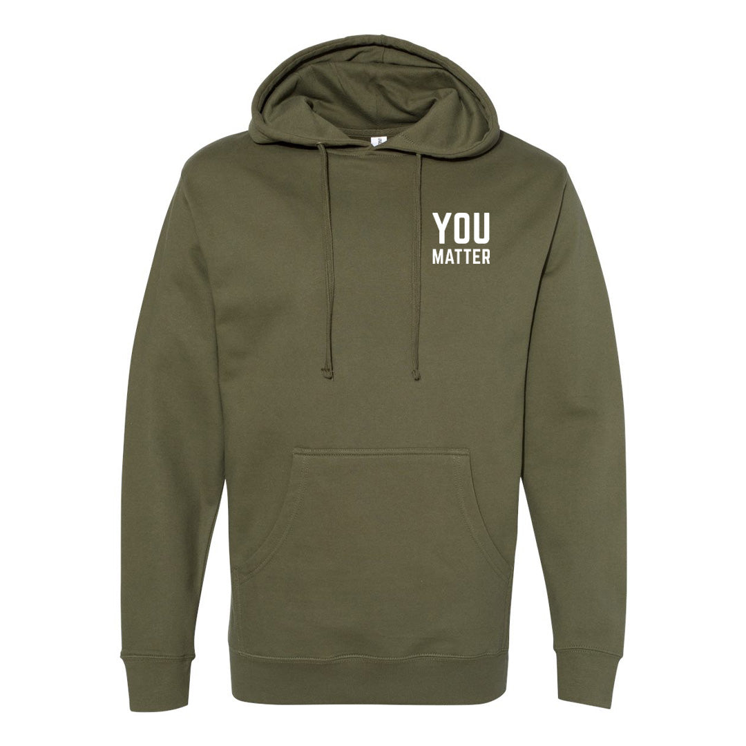 YOU MATTER Embroidered Hoodie