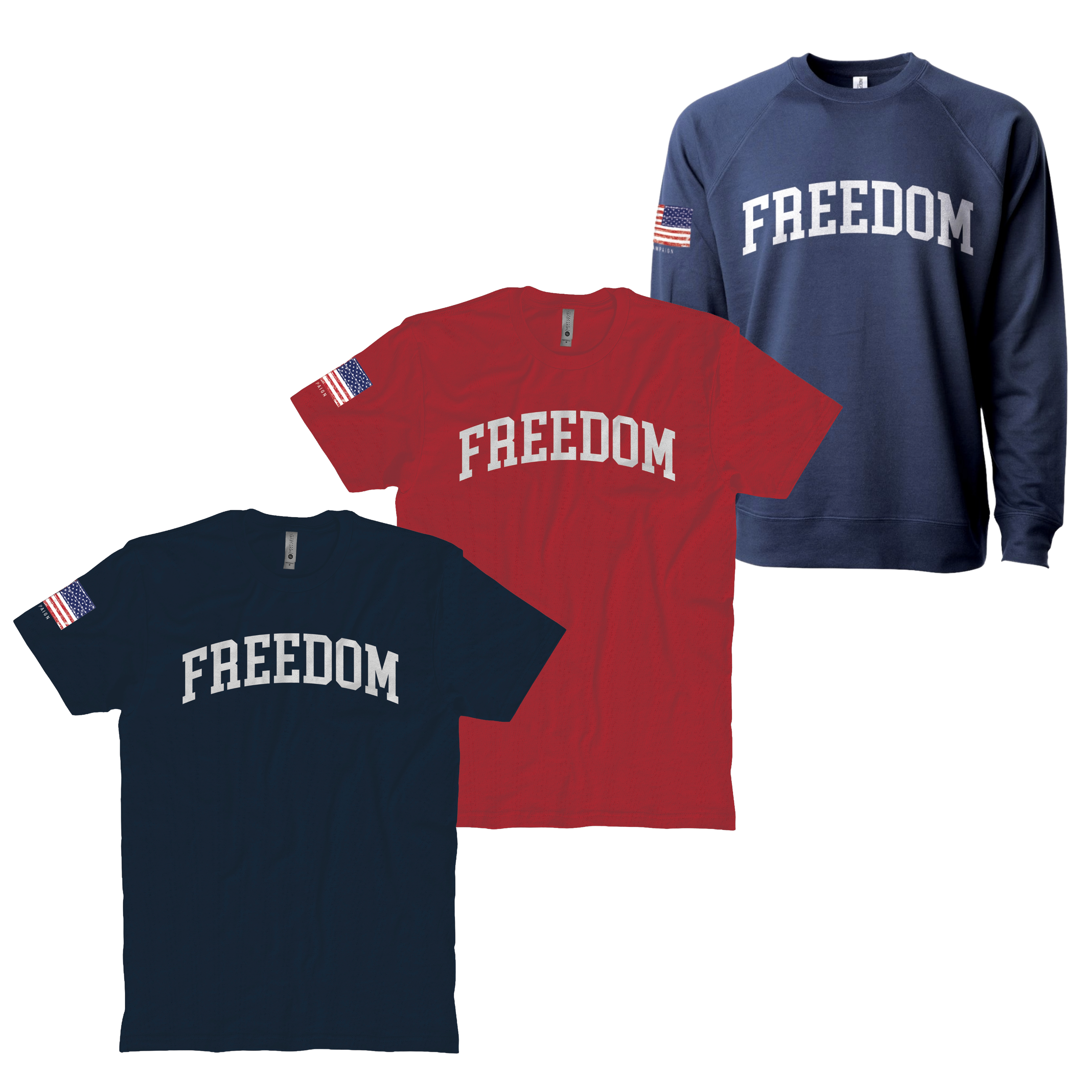 FREEDOM - TEE & SWEATSHIRT
