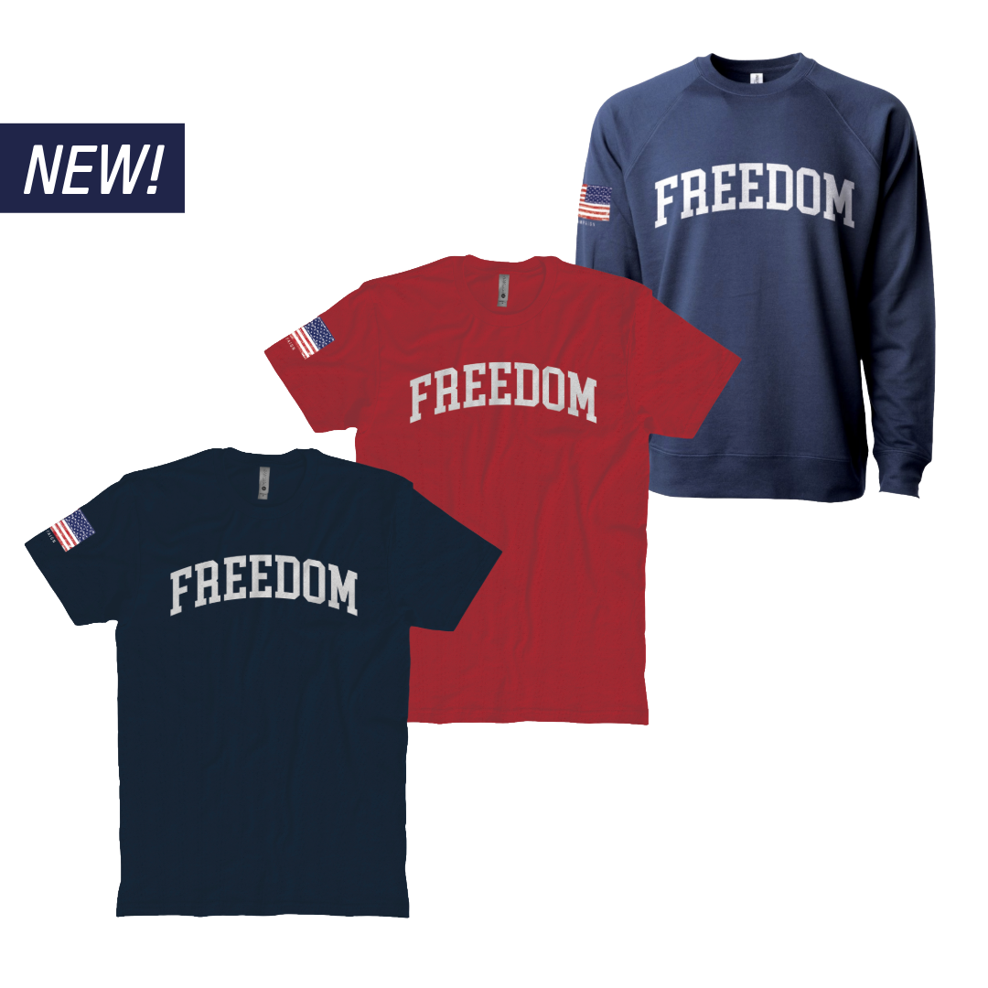 FREEDOM - TEE & SWEATSHIRT