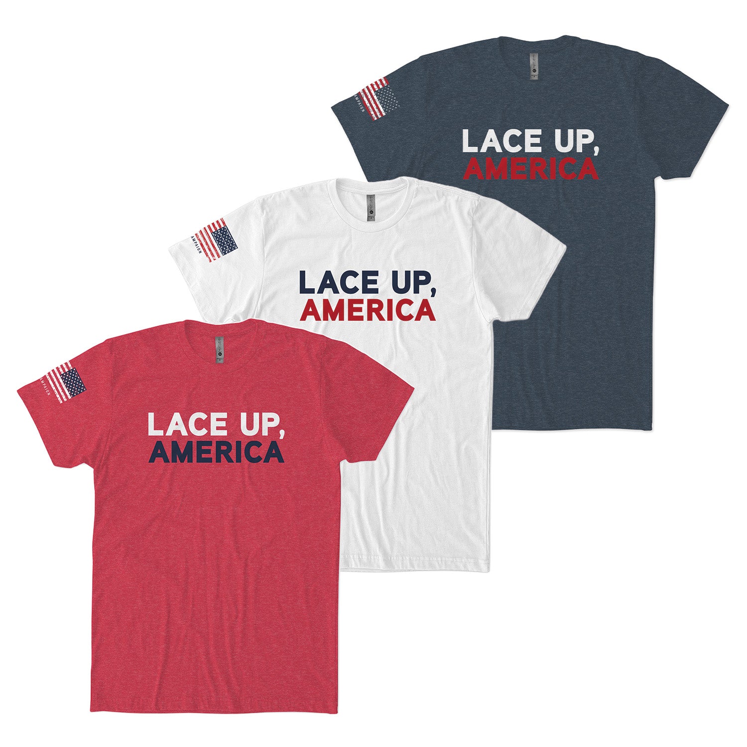 Lace Up, America Tee