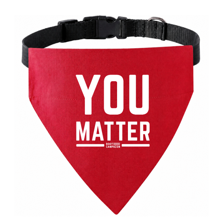 YOU MATTER Pet Bandana