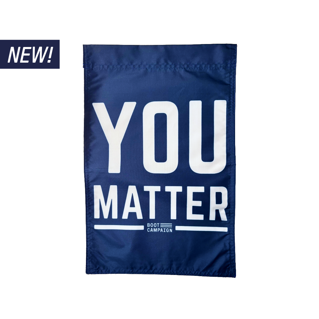 YOU MATTER Garden Flag