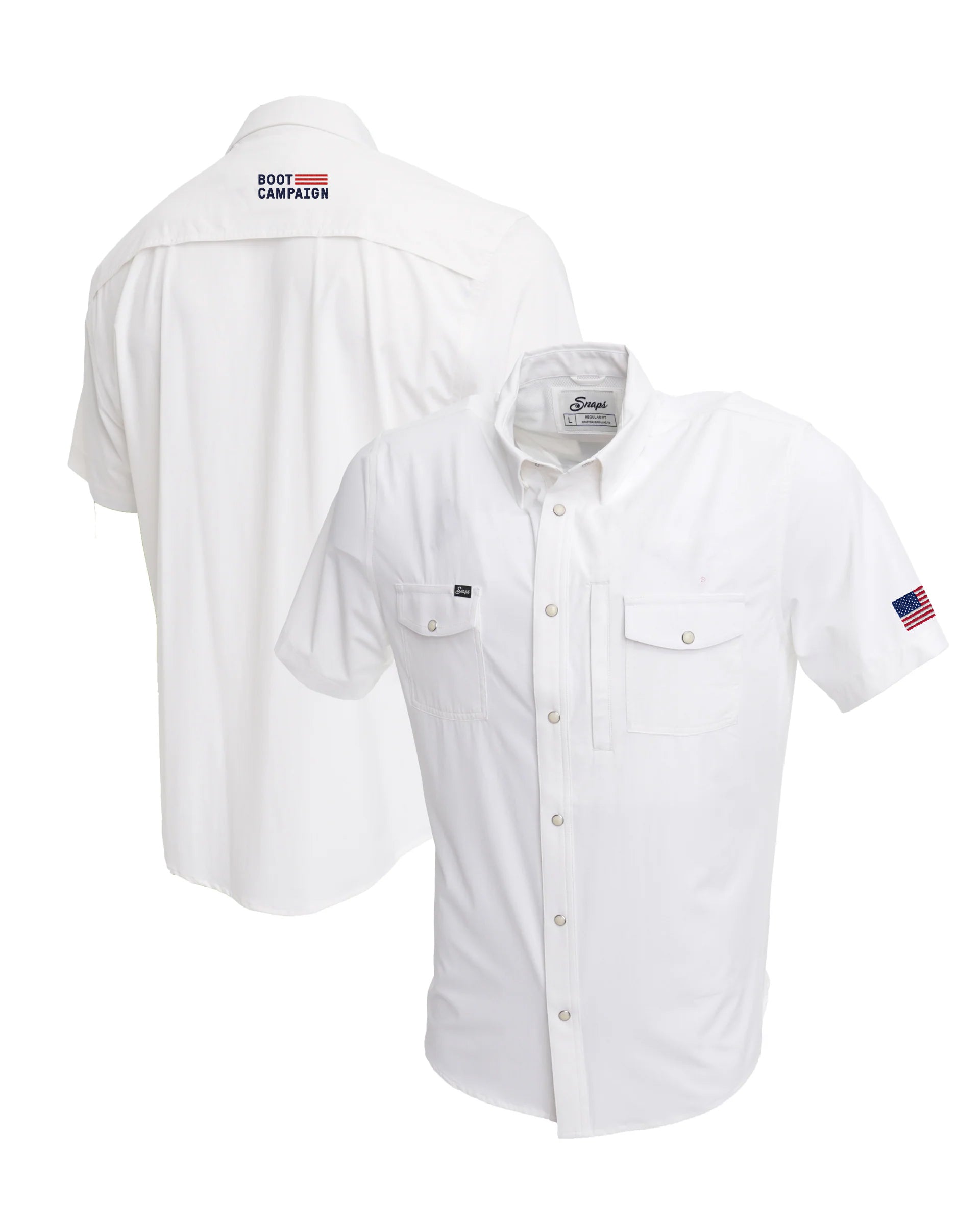 THE TRAVELER BOOT CAMPAIGN SHIRT BY SNAPS