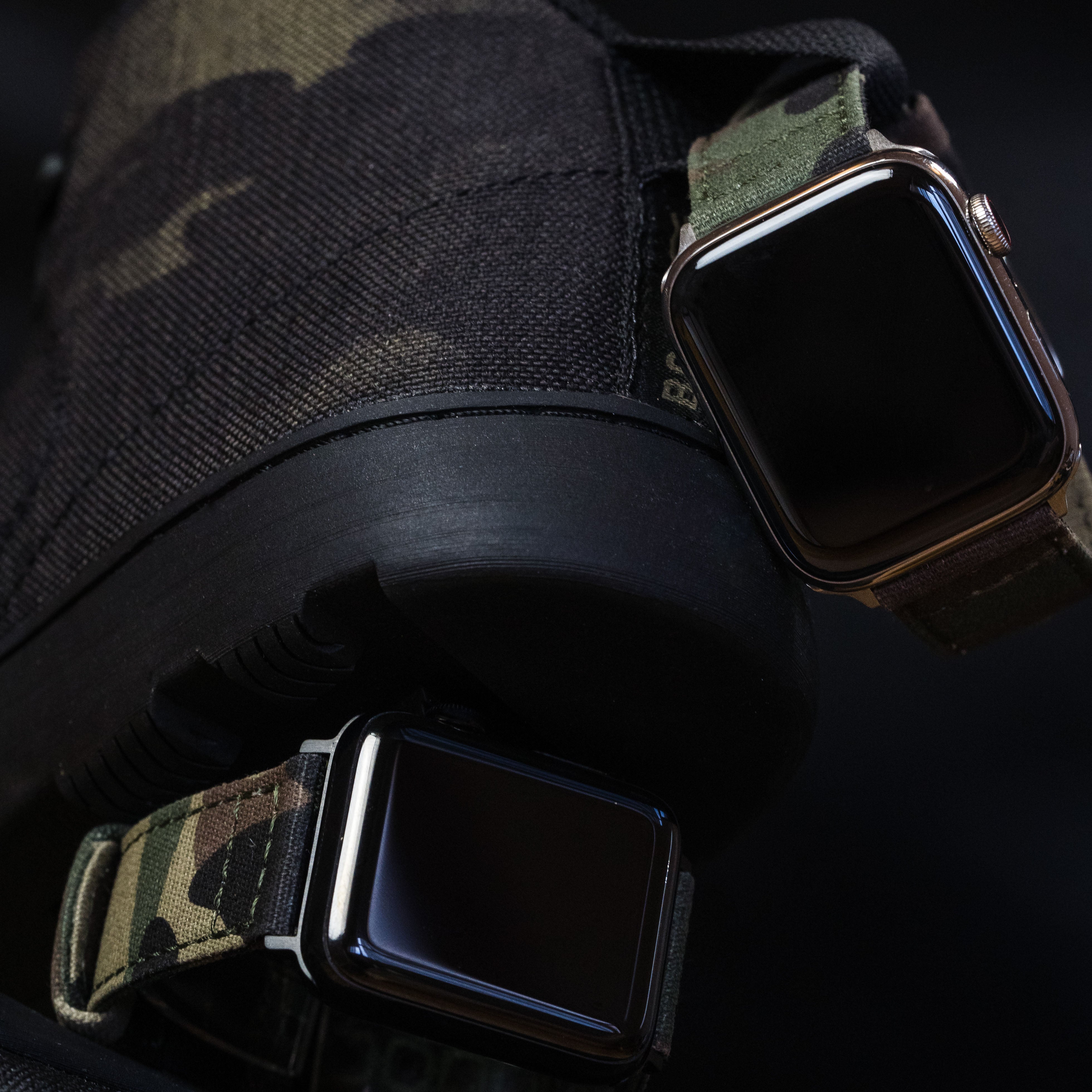 Camouflage Canvas Watch Band