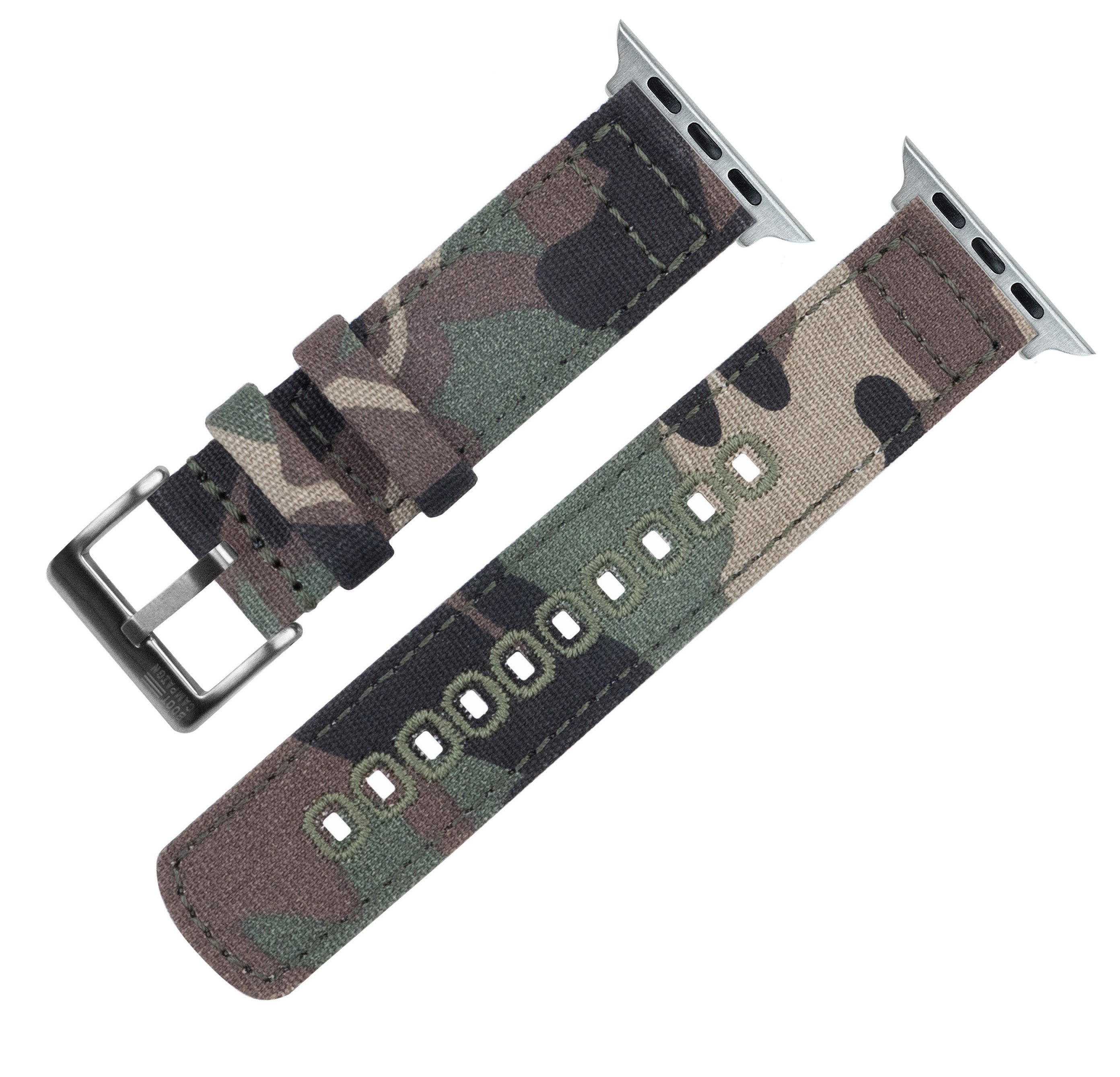 Camouflage Canvas Watch Band