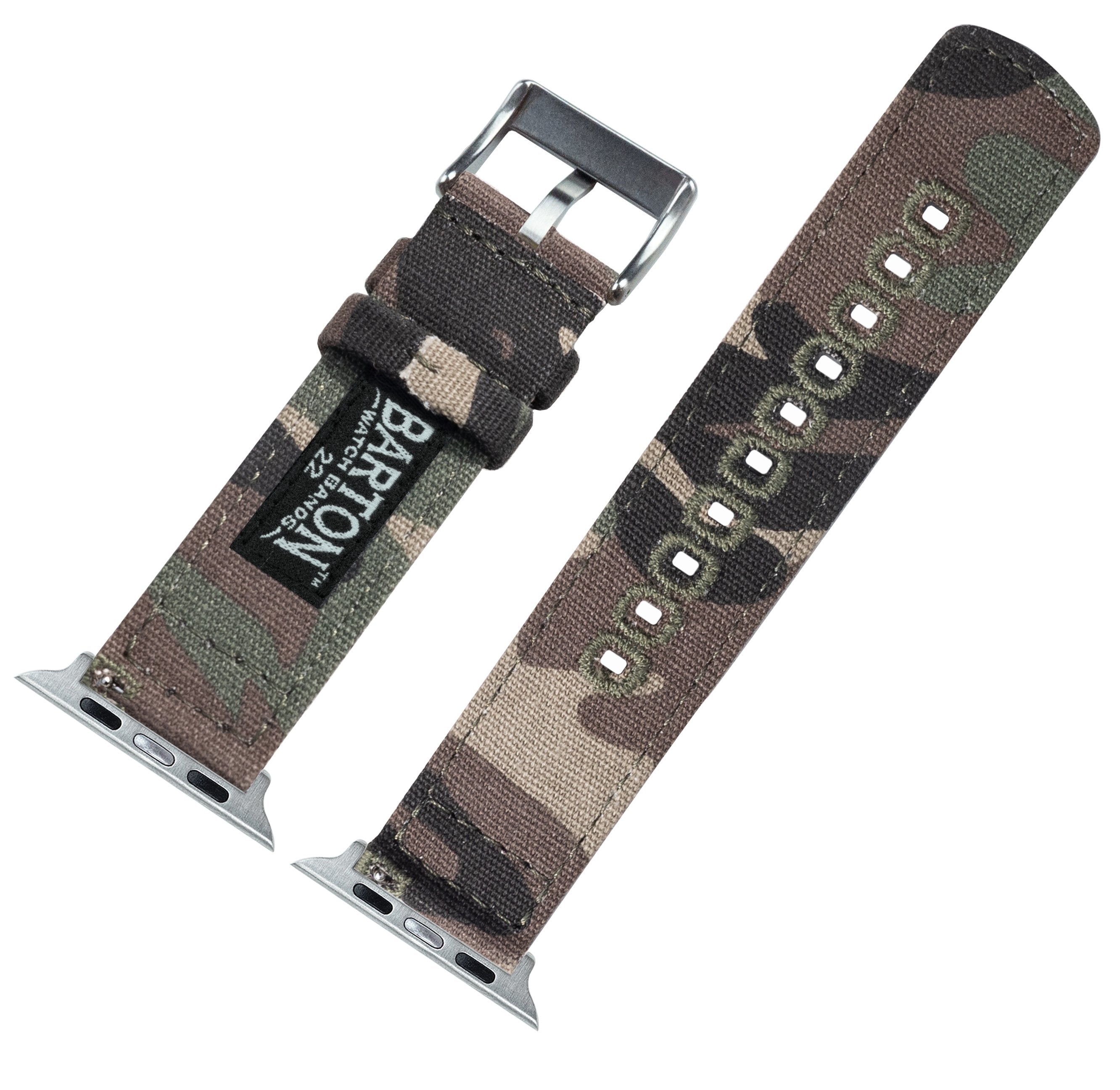 Camouflage Canvas Watch Band