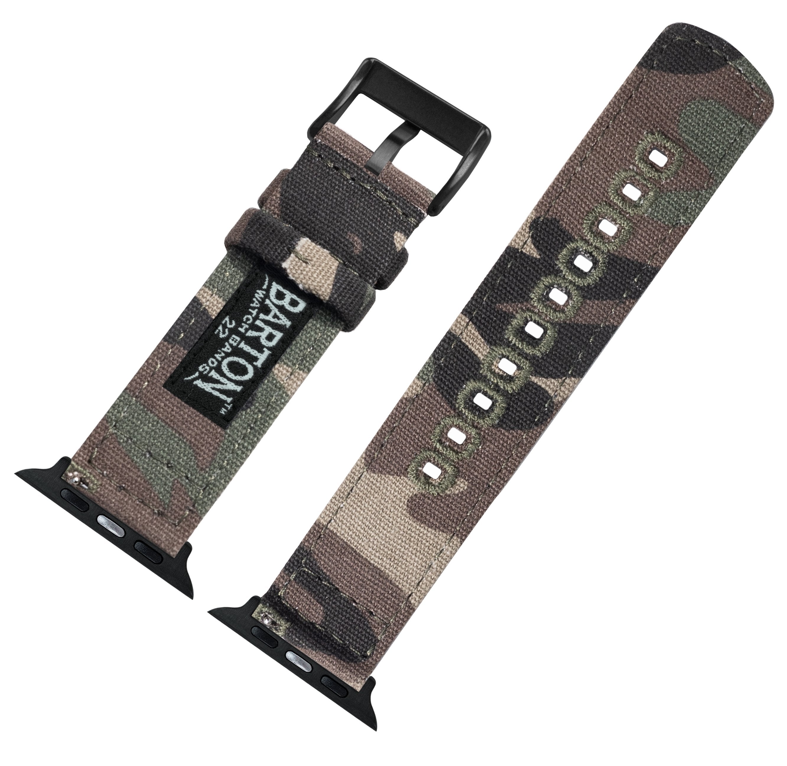 Camouflage Canvas Watch Band